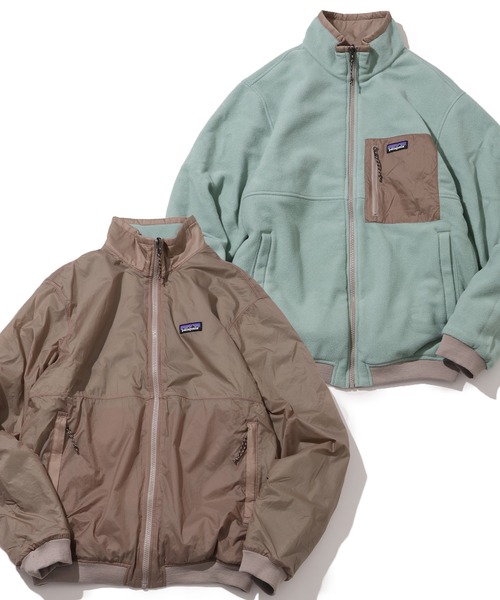 patagonia リバーシブルシェルド マイクロディニ ジャケット PATAGONIA
