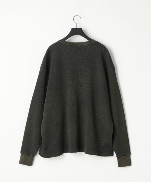 トップス KANEMASA PHIL. 18G Heavy Weight Waffle KANEMASA PHIL. | 【KANEMASA PHIL.】18G Garment Dye Waffle Henry