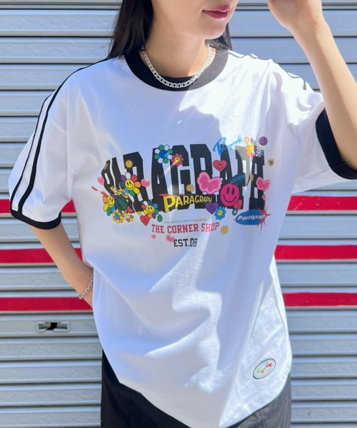 [PARAGRAPH] SMILE FLOWER T-SHIRT/追跡付 PARAGRAPH] SMILE FLOWER T-SHIRT/追跡付 PARAGRAPH Daisy smile