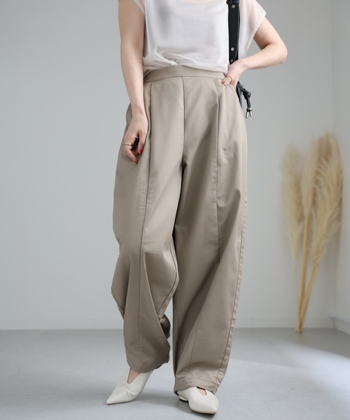 シールームリン バレルレッグボリュームパンツ S ベビーピンク バレル