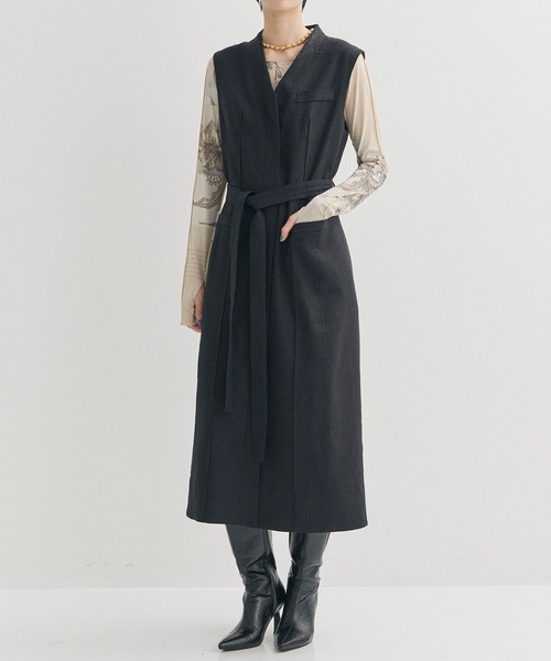 STUDIOUS別注》MANY WAY TWEED SET UP 申しあげ DRESS 