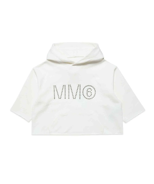 メゾンマルジェラMM6 Maison Margiela ブランドロゴフーディー MM6 Maison Margiela ブランドロゴフーディーパーカー