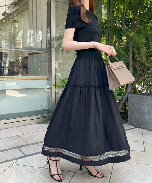美品✨スカート MYSTY WOMAN | フロントZIPナロースカート 106941 - Buyee, an