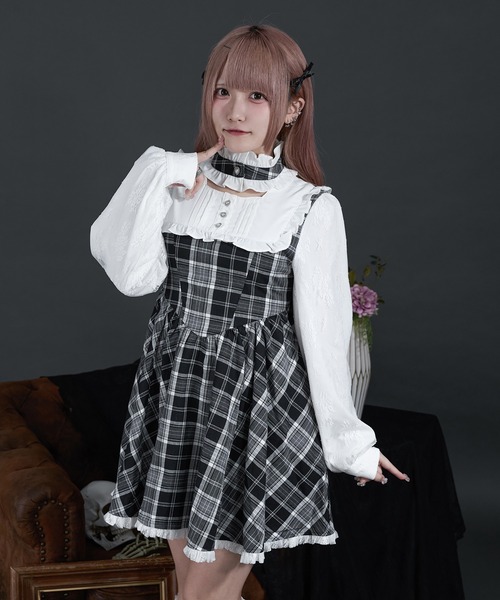 PAL ELFY | コルセットチェックワンピース/地雷系 量産型 - Buyee, an