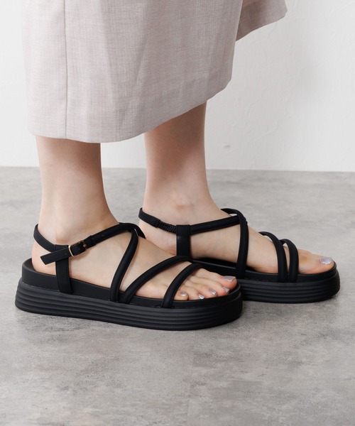 Daniella & GEMMA ストラップ付きバレエフラットシューズ DANIELLA&GEMMA | ストラップ付きバレエフラットシューズ