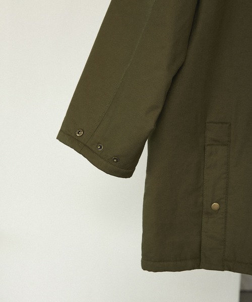 EMMA CLOTHES モッズコート ミリタリーツイル 全面裏ボア仕様 ロングモッズコート（モッズ