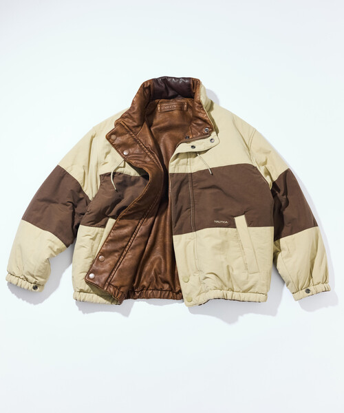 FREAK'S STORE | NAUTICA/ノーティカ フェイクレザー×ナイロン
