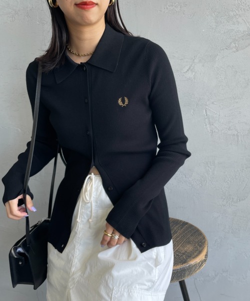 FRED PERRY | [FRED PERRY/フレッドペリー] 別注 ワンポイントロゴ刺繍