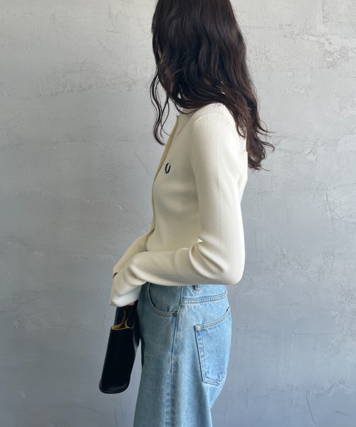 FRED PERRY | [FRED PERRY/フレッドペリー] 別注 ワンポイントロゴ刺繍