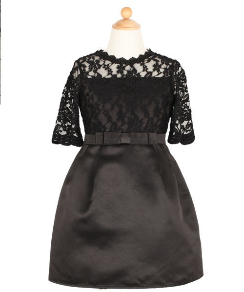 Dress Lab キッズプリーツワンピース キッズドレス パーティー 子ども用 可愛い ブラック ネイビー グレー 紺 黒 ドレス Buyee Layanan Belanja Online Belanja Di Zozotown