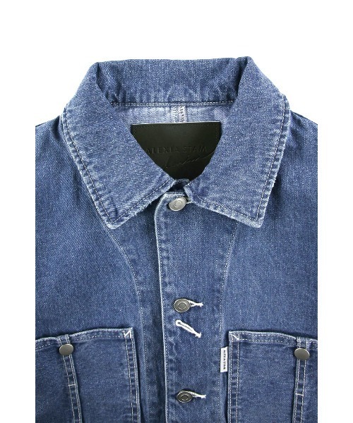 ○ALEXIA STAM○ Fringe Hem Denim Jacket ALEXIA STAM | Fringe Hem Denim Jacket /ダメージデニム