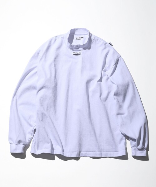 CAHLUMN | CAHLUMN/カウラム Heavy Weight Jersey Mock Neck L/S Tee
