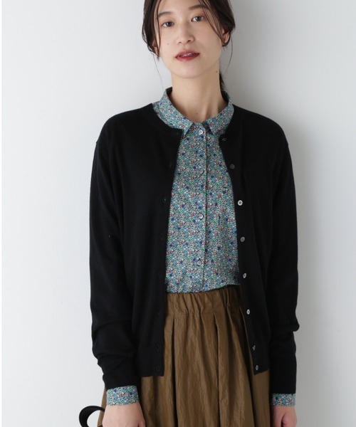 ベーシッククルーネックカーディガン ベーシック クルーネックカーディガン（カーディガン/ボレロ