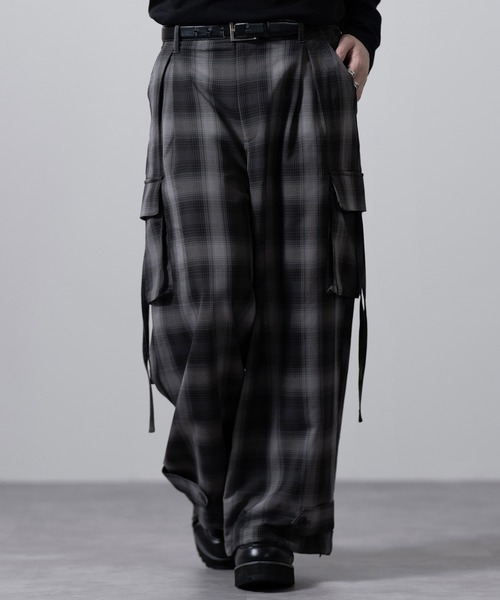 パンツ OPPOSE DUALITY 8POCKET PANEL TROUSERS OPPOSE DUALITY | OPPOSE DUALITY 8Pocket Panel Nylon Trousers