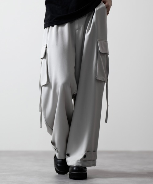 CLEL | 【CLEL】M-47Design TR Loose Parachute Pants/M-47デザイン TR