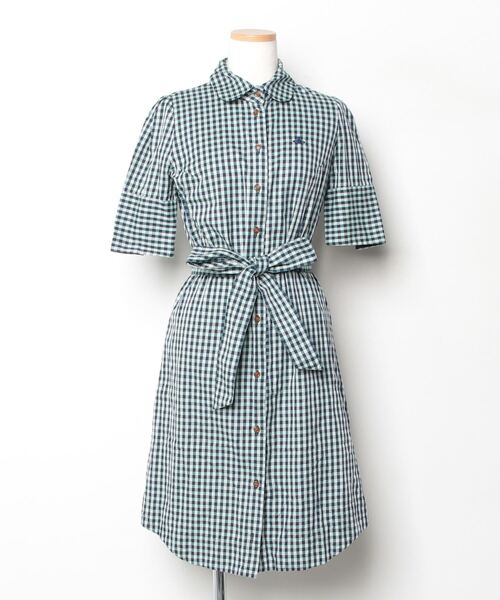 Vivienne Westwood チェックワンピース シャツワンピース ヴィヴィアン