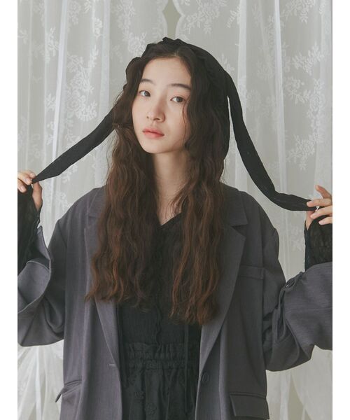 merry jenny フードレースtops フードレースtops（Tシャツ/カットソー）｜merry jenny（メリー