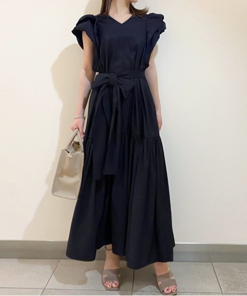 Snidel Sustainaタフタロングボリュームワンピース Buyee An Online Proxy Shopping Service Shop At Zozotown Bot Online