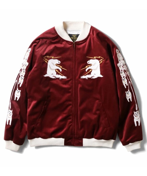 HOUSTON | HOUSTON ヒューストン VELVETEEN ALASKA SOUVENIR JACKET
