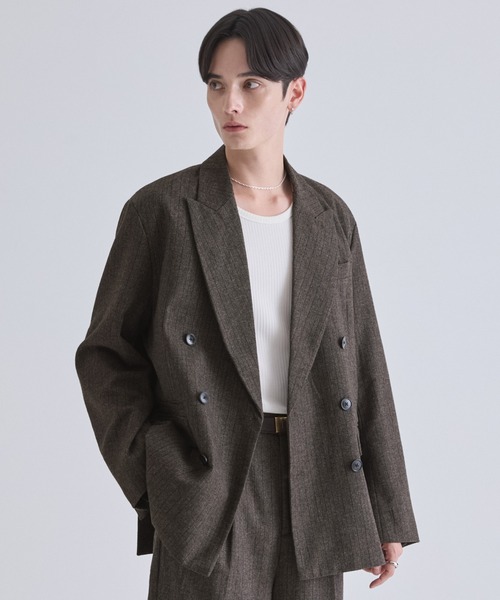 LUENNA | 【LUENNA】Oversized Double Breasted Jacket / オーバー 