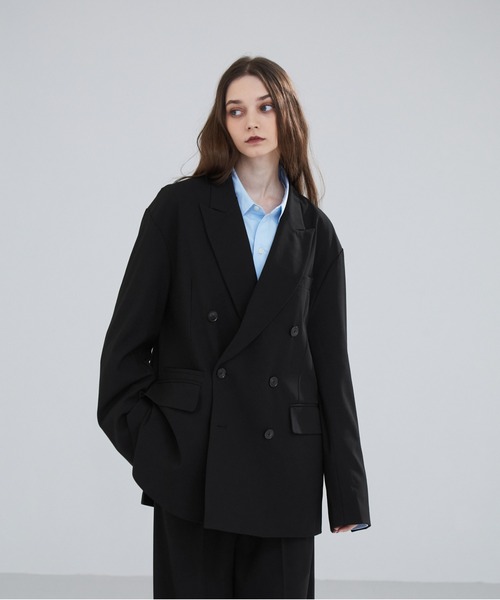 LUENNA | 【LUENNA】Oversized Double Breasted Jacket / オーバー 