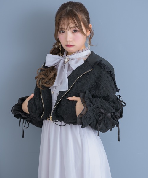 新品タグ付き　ROJITA フーディーブルゾン 量産　クチュールバイロジータ COUTURE BY ROJITA | フーディーブルゾン - Buyee, an Online