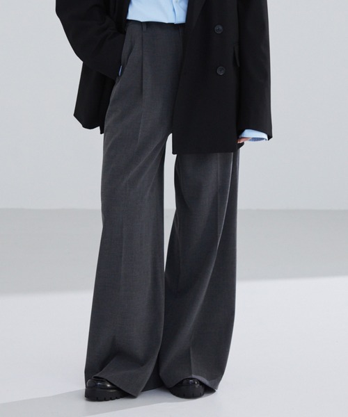 LUENNA | 【LUENNA】 Semi Flare Slacks /セミフレアスラックス