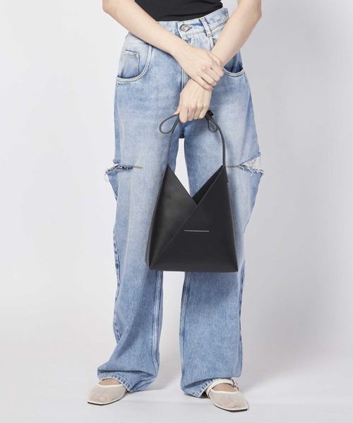 25SS■MM6■Small Fortune Cookie レザーバッグ Mm6 Maison Margiela Small fortune cookie shoulder bag | The