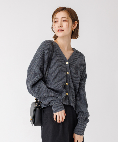 NOMAE リボンキャミボレロアンサンブルニット キャミ&ニットの