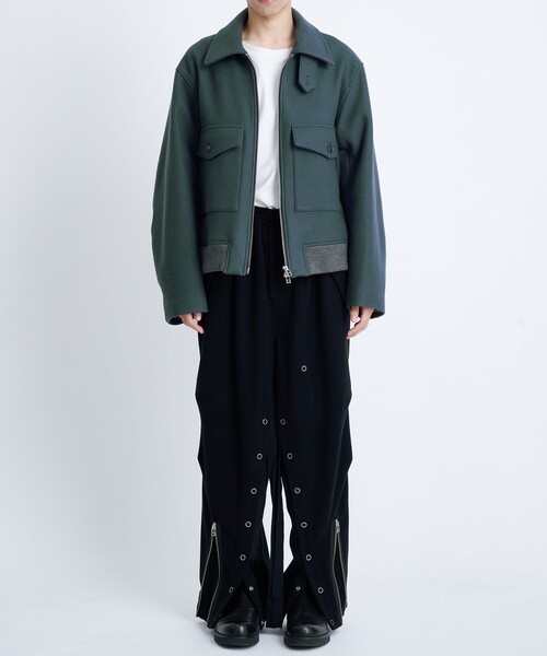 bed.j.w.fordセットアップ BED J.W FORD ベッドフォード セットアップ グリーン