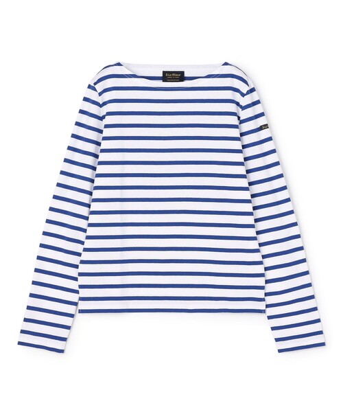 ＊美品【GALERIE VIE ×Le minor 】ショートボーダーカットソー 美品【GALERIE VIE ×Le minor 】ショートボーダーカットソー