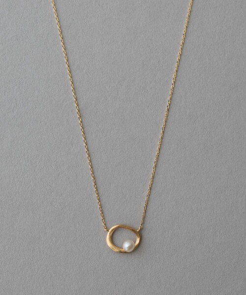 ETE BIJOUX | [トーン] K18RBG サークル ネックレス スキニー