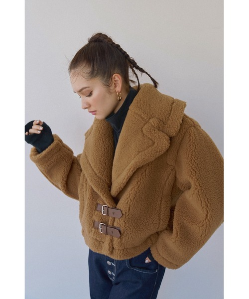 【ALEXIA STAM】Boa Short Jacket ALEXIA STAM | Boa Short Jacket /ボアショートジャケット