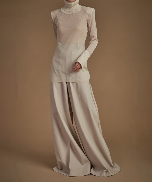 HAENGNAE KISHIMEN TOPS / Beige
