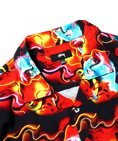 STUSSY | STUSSY/ステューシー NEON VENUS SHIRT シャツ 総柄 開襟 