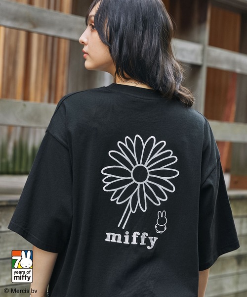 MIFFY | 【Miffy】 別注 ミッフィー グラフィック刺繍 半袖T