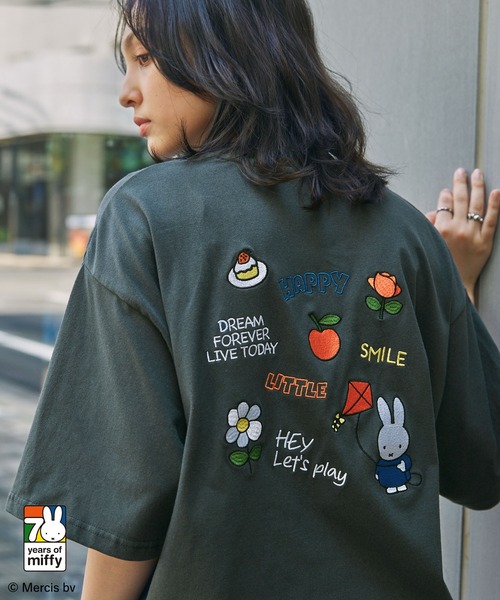 GRANCYグラフィックデザインリバーシブルTシャツM GRANCY