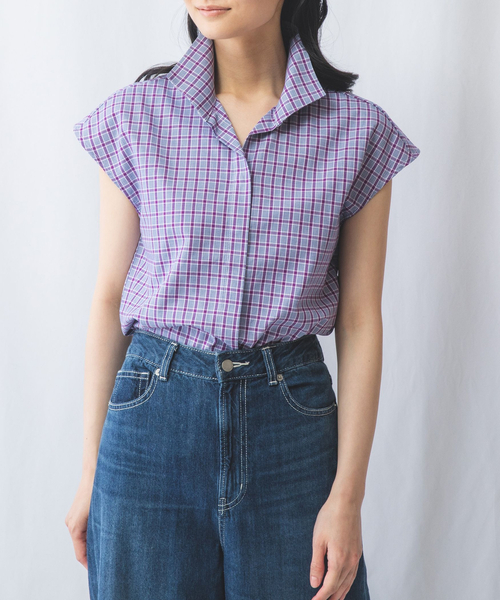 ブラウス シャツ 「PEANUTS」シャボン玉柄リボン付きジョーゼット長袖ブラウス レディース NARACAMICIE｜PEANUTS シャボン玉柄リボン付きジョーゼット長袖