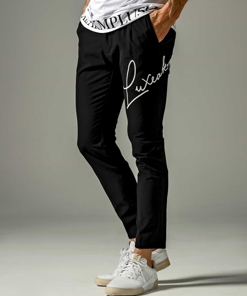 LUXEAKMPLUS リュクス ゴルフ サイドロゴベンチレーションパンツ 楽天市場】LUXEAKMPLUS リュクスエイケイエムプラス ゴルフ