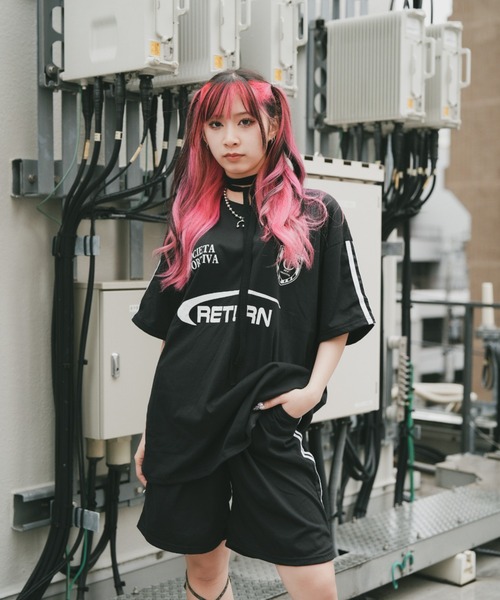 DEVICE | ユニフォームTシャツ ゲームシャツ ブロークコア ブロケット