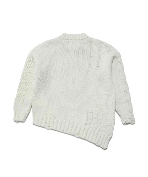 MM6 - MM6 ウールブレンドブランドロゴニット MM6 ニット セーター Maison Margiela(エムエムシックス メゾン