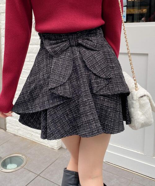 K.T KIYOKO TAKASE | 【セットアップ対応】フラワーモチーフ起毛ウール