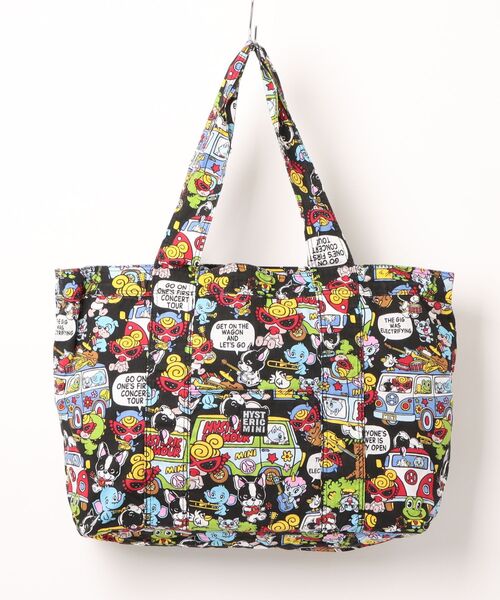 HYSTERIC MINI | BAND WAGON総柄 ペアレンツバッグ - Buyee, an Online