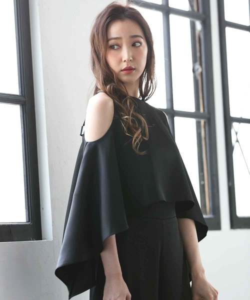 Dress Lab オフショルダートップス ワイドパンツ セットアップ ドレス 2点セット Buyee An Online Proxy Shopping Service Shop At Zozotown Bot Online
