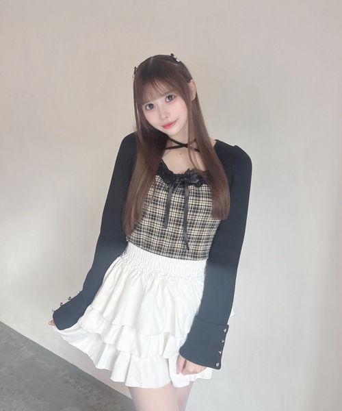 ファー付きボレロ風トップス – PARK by one way（パークバイワンウェイ