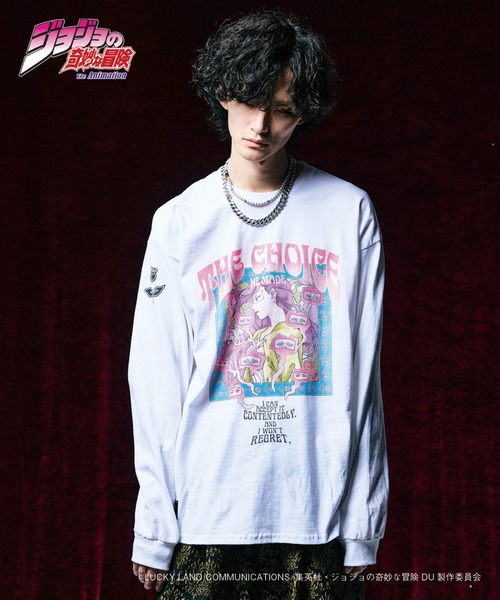 glamb ジョジョの奇妙な冒険　イギー　Tシャツ Iggy T / イギーTシャツ【ジョジョの奇妙な冒険コラボレーション