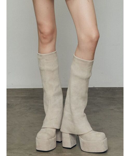 EMODA 新品 フレアーカバーフィットブーツ EMODA | フレアーカバーフィットブーツ - Buyee, an Online