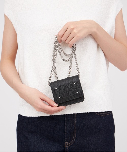 MAISON MARGIELA | Maison Margiela WALLET ON CHAIN SMALL - Buyee