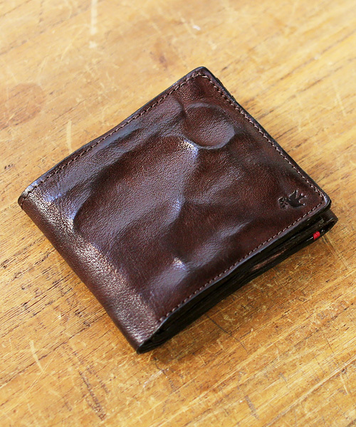 SOT | ハンドウォッシュレザー 二つ折り財布 - Buyee, an Online