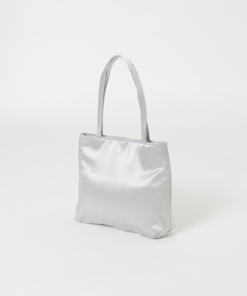 シルク製ミニバック【 OF HAI】Little silk bag Hai — Little Silk Bag in Black